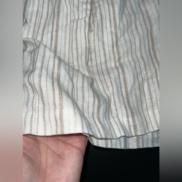 Banana Republic Women's Linen High Rise Belted Shorts Size 10 EUC - Picture 2 of 6